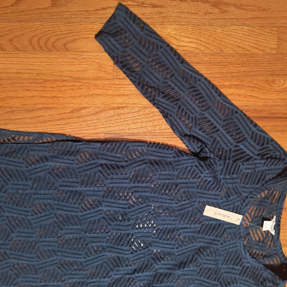 NWT Ariat Nori Tunic, Women's Size Small, Dark Blue - Picture 6 of 12
